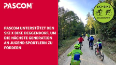 pascom unterstützt den SKI x BIKE Deggendorf, um die nächste Generation an jungen Sportlern zu fördern