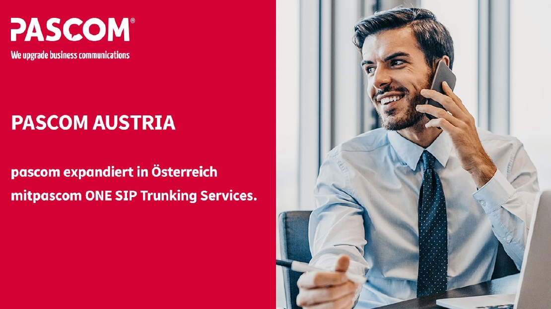 pascom ONE SIP Trunking jetzt in Österreich verfügbar