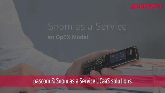 pascom Snom as a Service