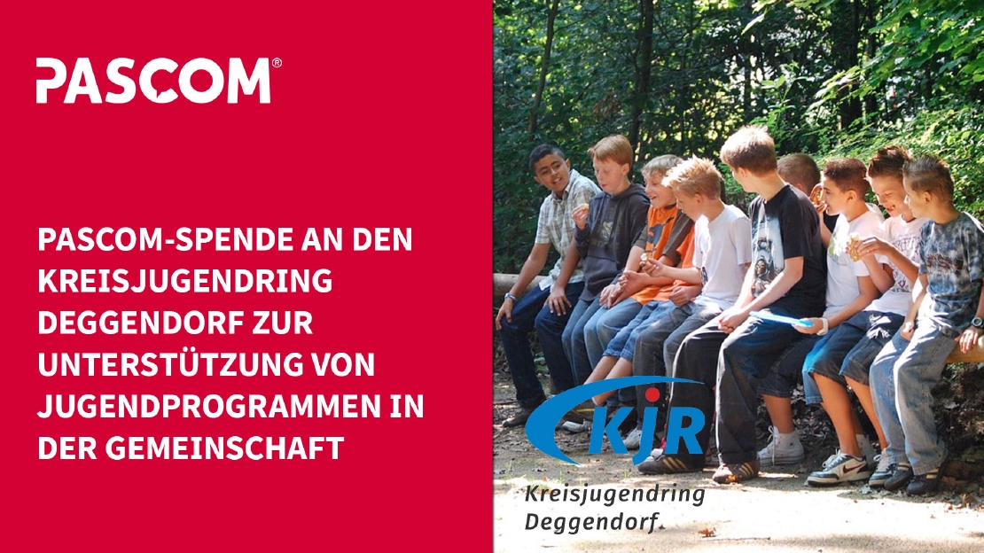 pascom unterstützt Gemeinschaftsinitiativen: Jährliche Spende zur Stärkung der Arbeit mit Jugendlichen in Deggendorf