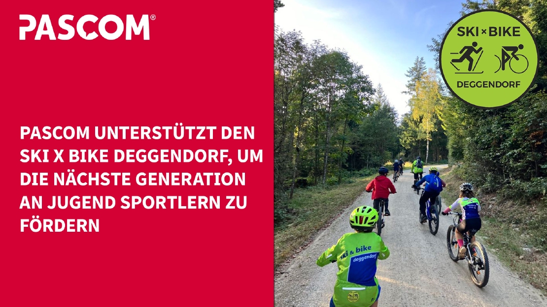 pascom unterstützt den SKI x BIKE Deggendorf, um die nächste Generation an jungen Sportlern zu fördern