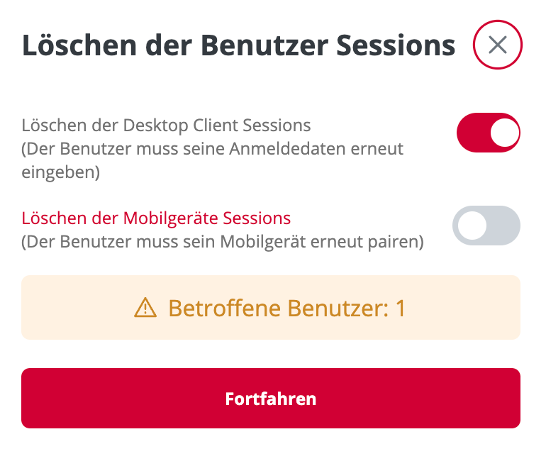 Session Management für Benutzer